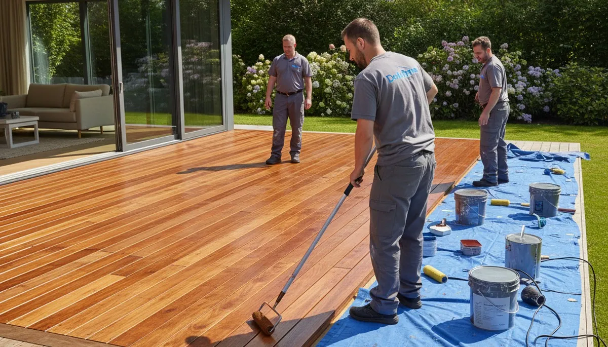 Deck painting service in Bradenton, FL for durable, sun-resistant deck protection and a fresh finish